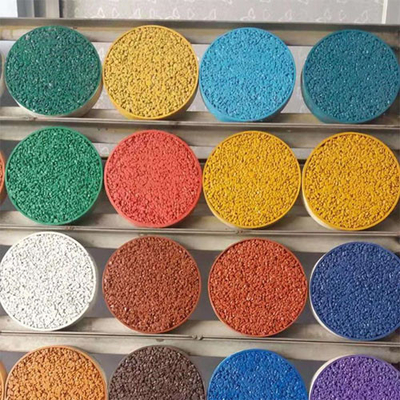 Kleurrijke zandpaden buiten Paving verf Kleur waterdicht