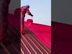 Metalen warmte-isolatie bescherming energiebesparende coating kan worden gebruikt in fabrieken, enz.